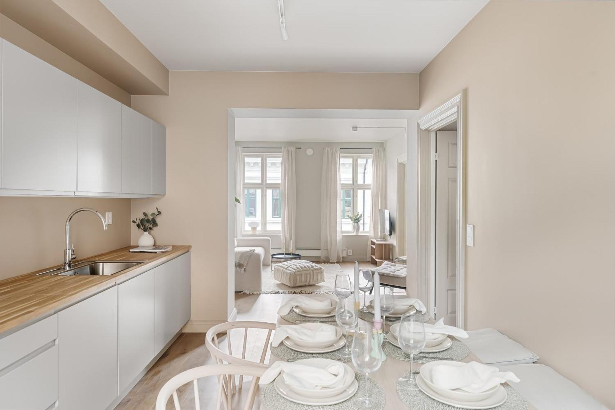 אוסלו Dinbnb Apartments Gruenerlokka I 2-Bedroom With Balcony מראה חיצוני תמונה